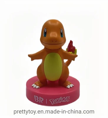 Petite poupée Dragon de feu en PVC, dessin animé coréen personnalisé en usine + jouets cadeaux de crème glacée