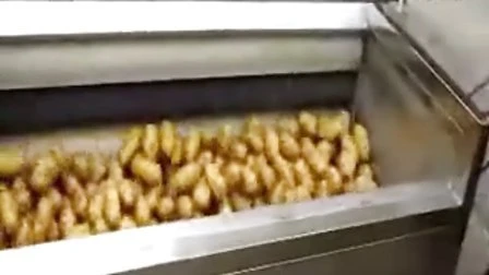 Frites frites congelées automatiques faisant la machine prix de ligne de production de chips de pomme de terre